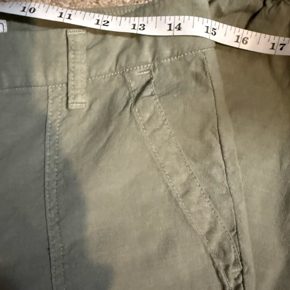 Frank & Eileen FOXROCK Army, Italian Peached Twill jogger - Picture 5 of 7